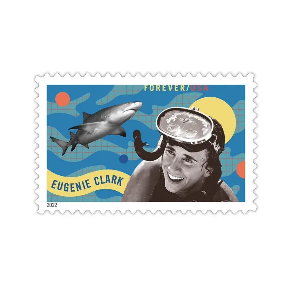2022 USPS Eugenie Clark Postage Stamps
