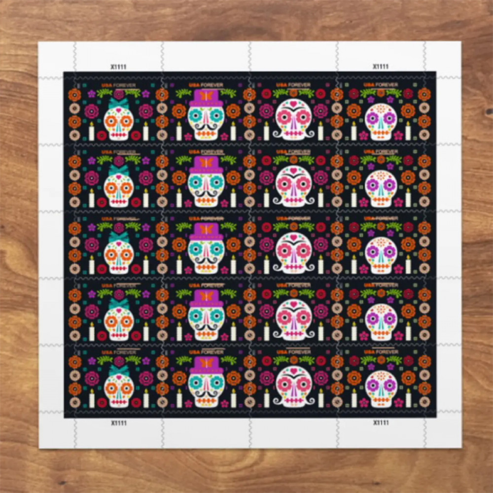 Day of the Dead Stamps - 2021