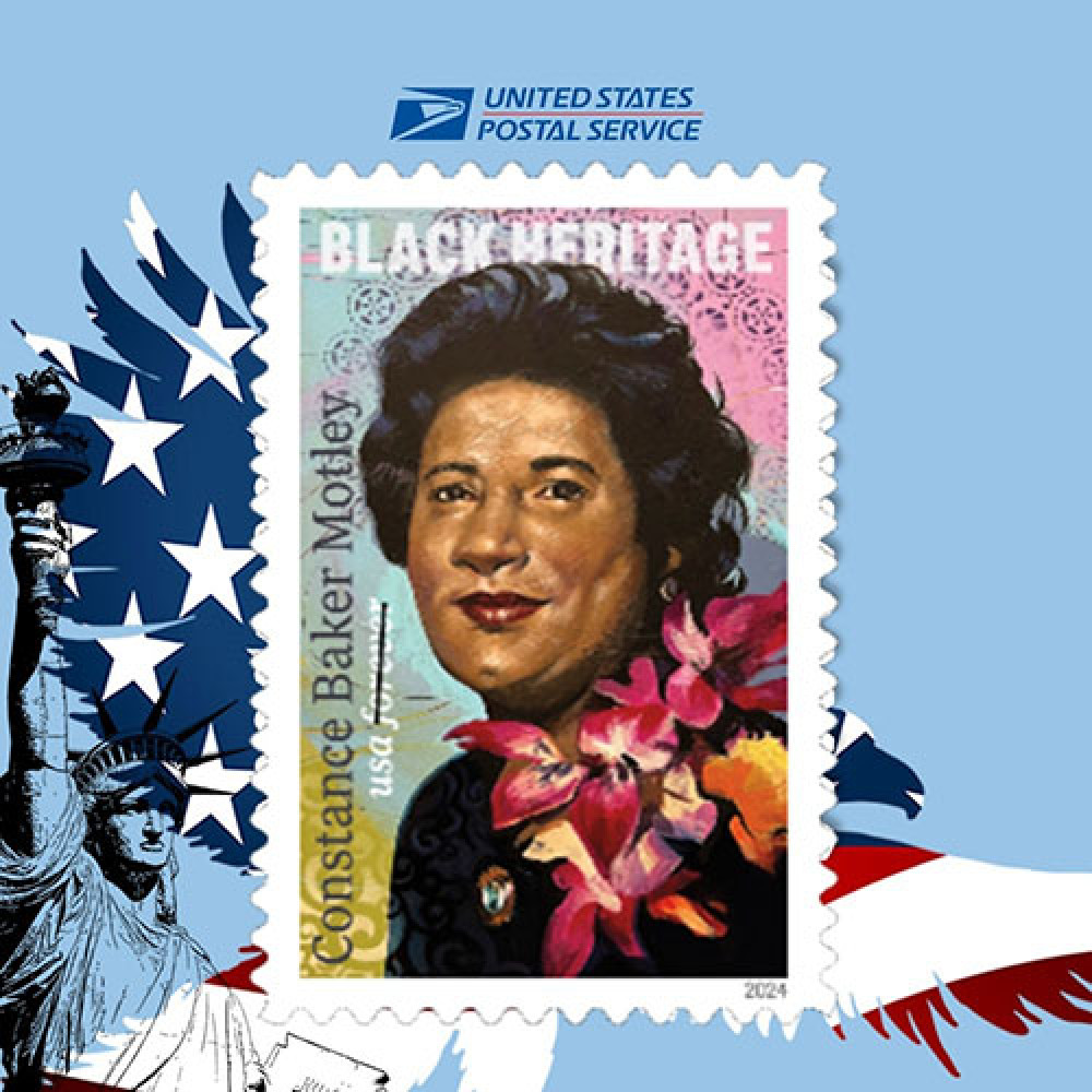 2024 USPS Constance Baker Motley Forever Stamps