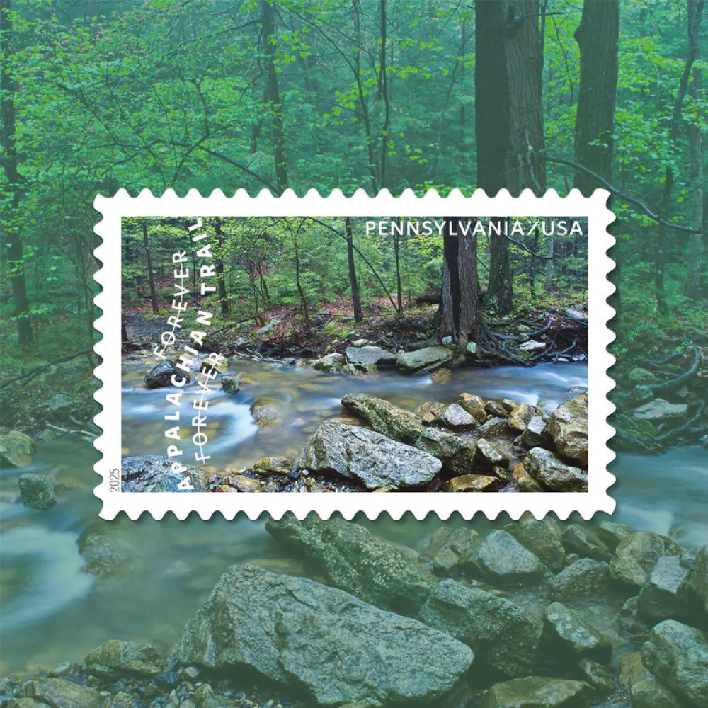 2025 The Appalachian Trail Forever Stamps, Sheet of 15 |Multiple Stamp Designs