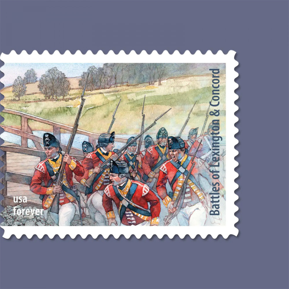2025 Battlefields of the American Revolution Stamps Sheet of 15