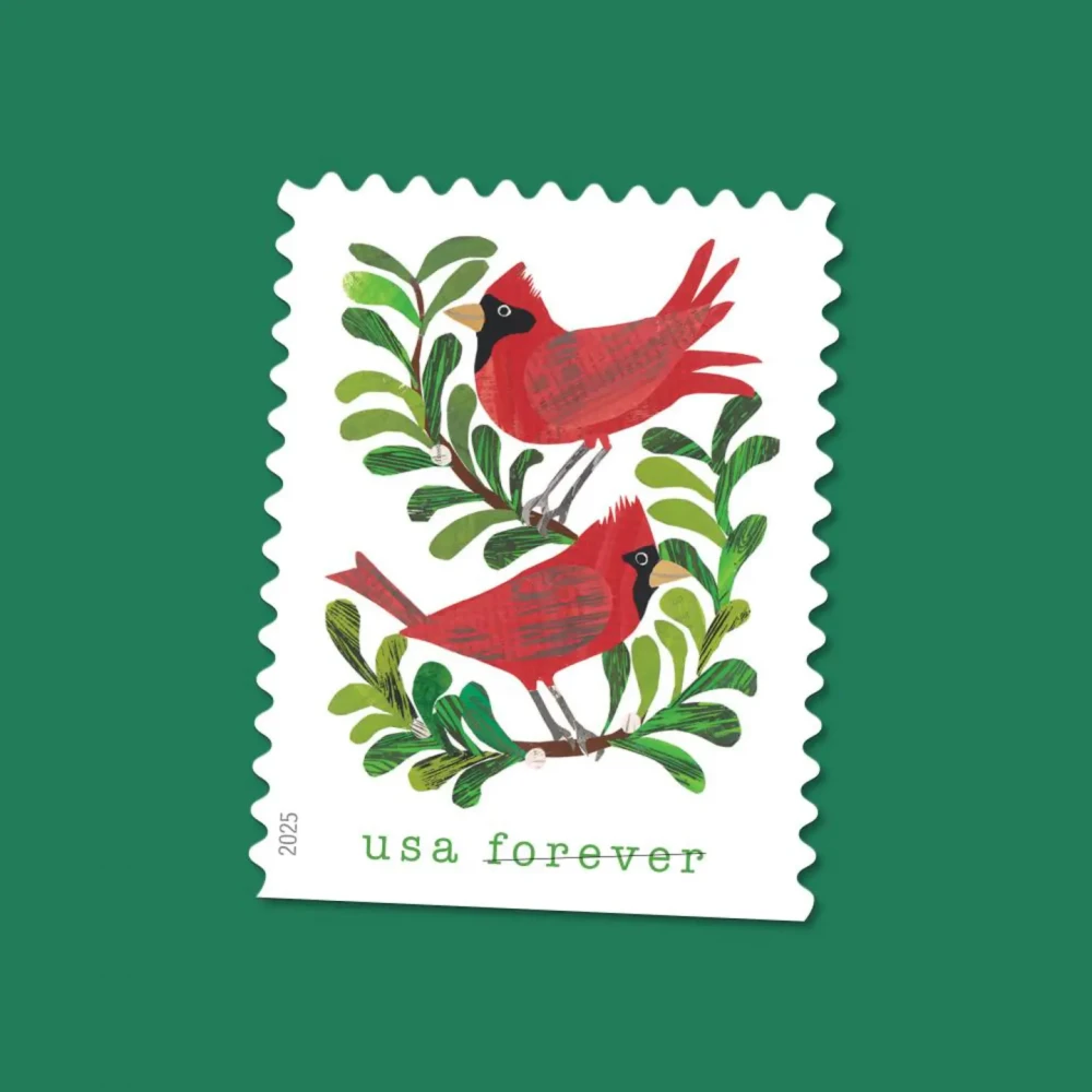 (2025) Holiday Cheer Stamps, Book of 20