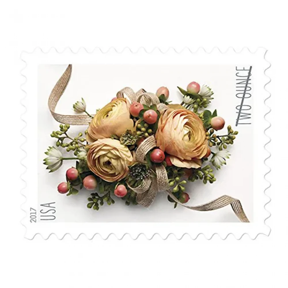 2017 USPS Celebration Corsage Two Ounce Forever Postage Stamps