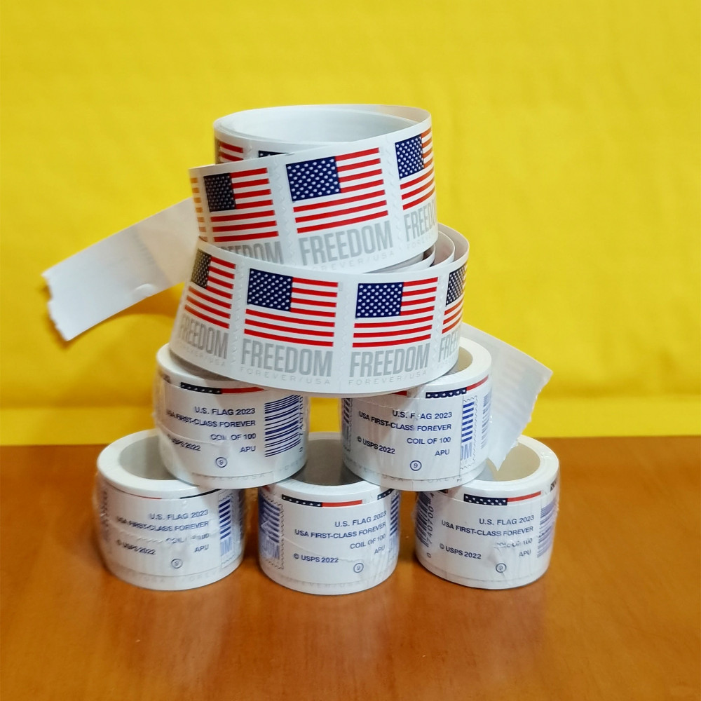 2023 US Flags Freedom Booklets Rolls